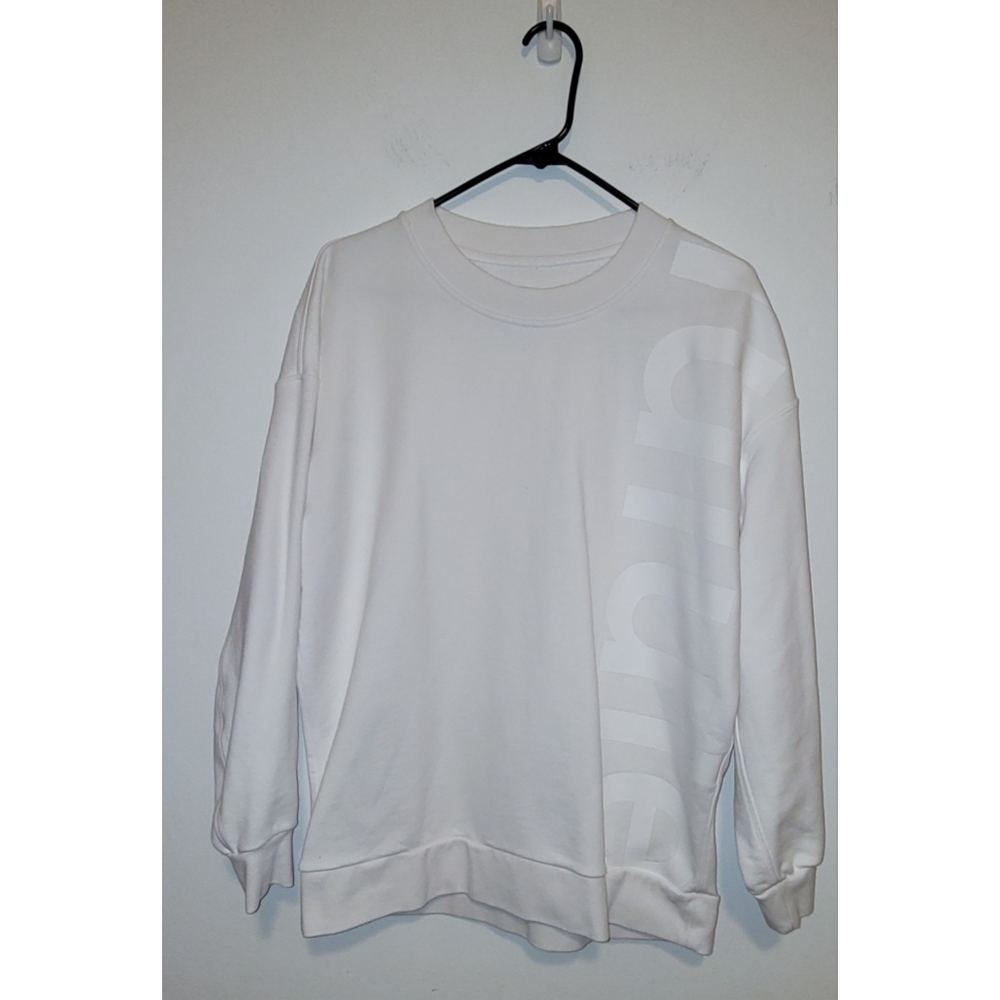 White Lululemon Crewneck
